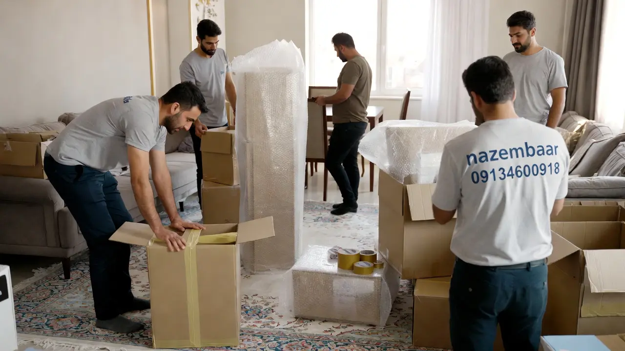 بسته بندی - حمل اثاثیه منزل اصفهان